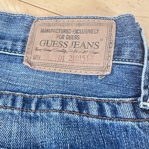 Guess Men's Classic Blue Jeans